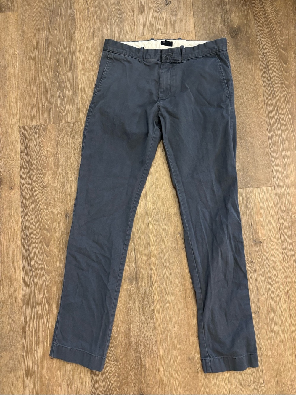J. Crew Dark Navy Cotton Chino Pants